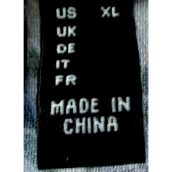 Attitudes By Renee Women's Blue & Gray Floral Stretch Sleeveless Maxi Dress XL - Picture 9 of 9